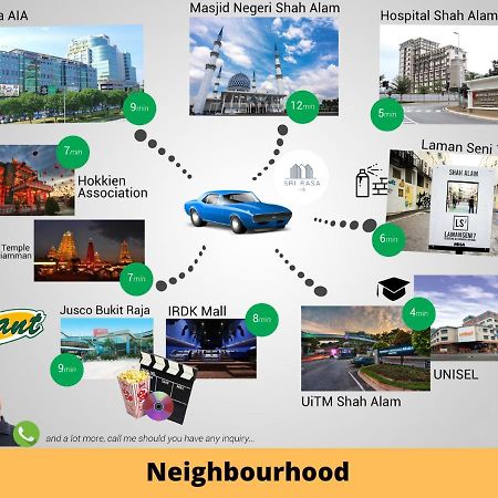 Sinar Rasa Homestay At I-Soho, I-City Shah Alam Zewnętrze zdjęcie Neighbourhood