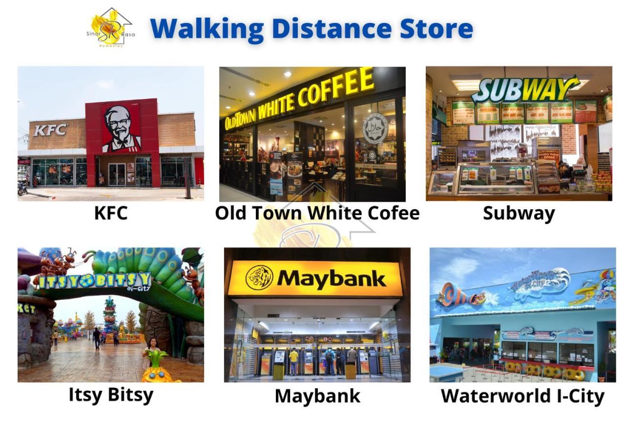 Sinar Rasa Homestay At I-Soho, I-City Shah Alam Zewnętrze zdjęcie Walking Distance Store